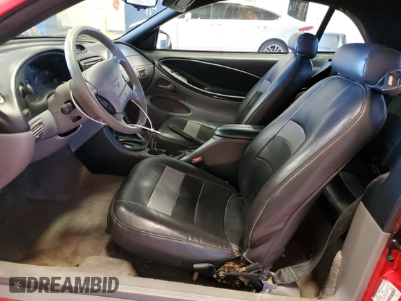 1995 Ford Mustang with VIN 1FALP4448SF223731, listed as a Copart auction lot 48657374 with 163,680 mi miles and Non repairable. Bid and sale history available at DreamBid. Image 7.