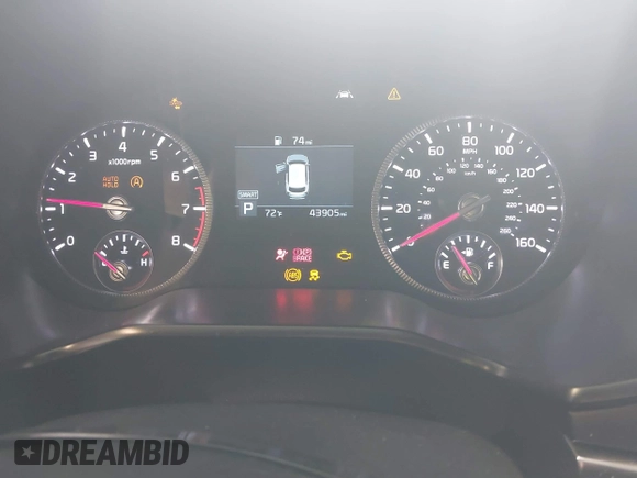2022 Kia Telluride S with VIN 5XYP6DHC8NG281257, listed as a IAAI auction lot 41861781 with 43,905 mi miles and . Bid and sale history available at DreamBid. Image 7.