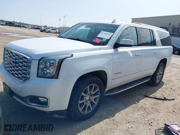 2019 GMC Yukon XL Denali with VIN 1GKS1HKJ8KR378385, listed as a IAAI auction lot 41580041 with 115,481 mi miles. Bid and sale history available at carsss.com. Image 2.