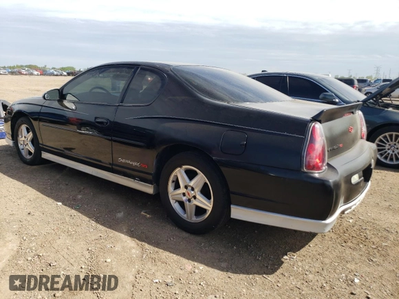2004 Chevrolet Monte Carlo SS Supercharged z VIN 2G1WZ121749173420, wystawiony jako Copart lot #58777355 z przebiegiem 179 348 mil mil oraz Tytuł czysty. Historia ofert i sprzedaży dostępna na DreamBid. Obrazek 2.