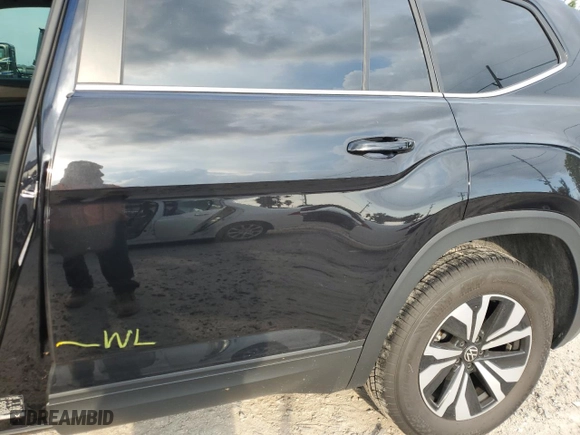 2024 Volkswagen Atlas 2.0T SE with VIN 1V2DR2CA1RC594616, listed as a Copart auction lot 66547974 with 2,116 mi miles and Non Repairable. Bid and sale history available at carsss.com. Image 13.