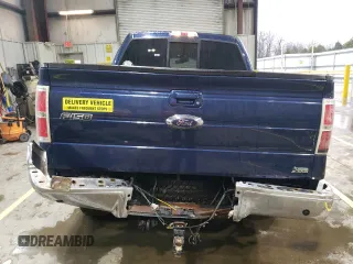 2010 Ford F-150 XL with VIN 1FTFW1EVXAFB92416, listed as a Copart auction lot 51909125 with 210,718 mi miles and Salvage Title. Bid and sale history available at carsss.com. Image 6.