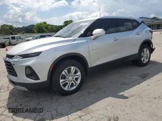 2021 Chevrolet Blazer LT with VIN 3GNKBBRA4MS563259, listed as a Copart auction lot 64727725 with 52,123 mi miles and Clean title. Bid and sale history available at DreamBid. Image 1.
