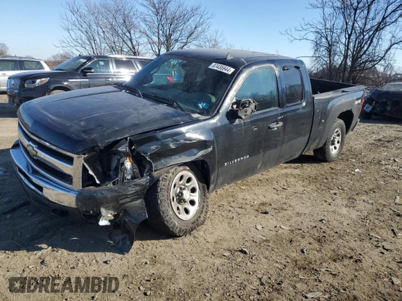 2010 Chevrolet Silverado 1500 LS with VIN 1GCSKREAXAZ186037, listed as a Copart auction lot 87435944 with 274,879 mi miles and Salvage Title. Bid and sale history available at DreamBid. Image 1.