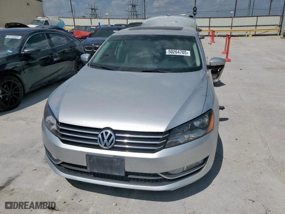 2015 Volkswagen Passat 1.8T SE w/Sunroof & Nav with VIN 1VWBT7A36FC049189, listed as a Copart auction lot 50264705 with 96,828 mi miles and Salvage Title. Bid and sale history available at carsss.com. Image 5.
