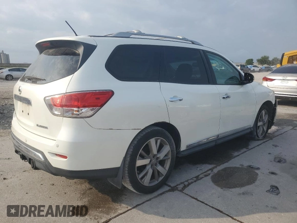 2016 Nissan Pathfinder SL with VIN 5N1AR2MN8GC666555, listed as a Copart auction lot 57964355 with 96,154 mi miles and Clean title. Bid and sale history available at DreamBid. Image 3.