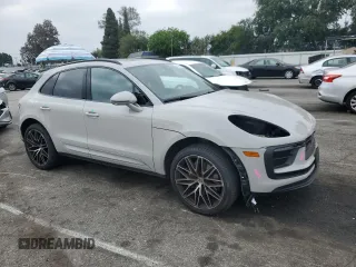 2024 Porsche Macan with VIN WP1AA2A59RLB18288, listed as a Copart auction lot 57804455 with 7,480 mi miles and Salvage title. Bid and sale history available at DreamBid. Image 4.