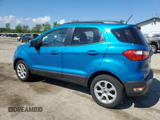 2018 Ford EcoSport SE z VIN MAJ3P1TE9JC196595, wystawiony jako Copart lot #57226415 z przebiegiem 8421 mil mil oraz Tytuł czysty. Historia ofert i sprzedaży dostępna na DreamBid. Obrazek 2.
