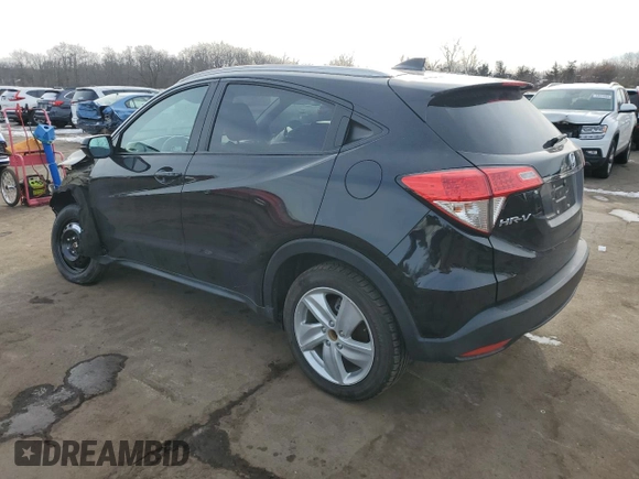 2019 Honda HR-V EX-L with VIN 3CZRU6H74KM724476, listed as a Copart auction lot 44405425 with 50,951 mi miles and Salvage Title. Bid and sale history available at carsss.com. Image 2.