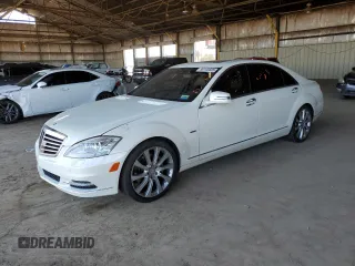 2012 Mercedes-Benz S with VIN WDDNG8DB2CA457750, listed as a Copart auction lot 50105665 with 148,252 mi miles and Clean Title. Bid and sale history available at DreamBid. Image 1.