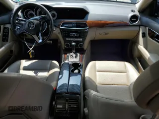 2012 Mercedes-Benz C 300 Sport with VIN WDDGF8BB4CR230043, listed as a Copart auction lot 62987075 with 49,586 mi miles and Salvage title. Bid and sale history available at DreamBid. Image 8.