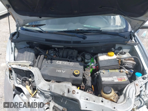 2008 Chevrolet Aveo LS with VIN KL1TD56688B016691, listed as a IAAI auction lot 41975466 with 202,676 mi miles and . Bid and sale history available at DreamBid. Image 10.