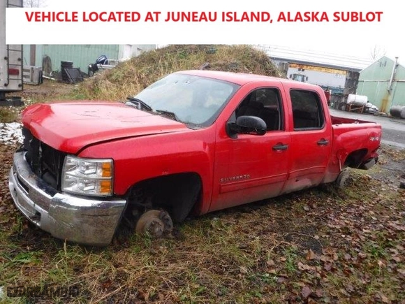 2012 Chevrolet Silverado 1500 LT with VIN 3GCPKSE75CG287782, listed as a Copart auction lot 76963324 with 0 mi miles and Non Repairable. Bid and sale history available at carsss.com. Image 1.