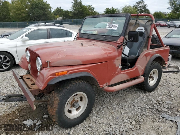 1968 Jeep CJ z VIN J8F83AA076748, wystawiony jako Copart lot #70095104 z przebiegiem 91 907 mil mil oraz Tytuł czysty. Historia ofert i sprzedaży dostępna na DreamBid. Obrazek 1.