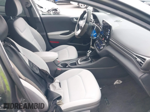 2022 Hyundai Ioniq Blue with VIN KMHC65LC0NU281307, listed as a IAAI auction lot 41862146 with 61,061 mi miles and . Bid and sale history available at DreamBid. Image 5.