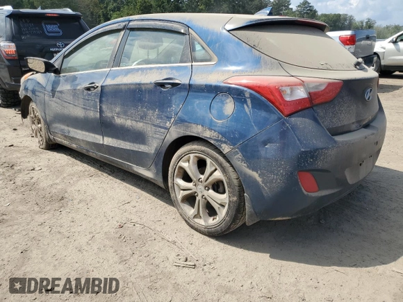 2014 Hyundai Elantra GT with VIN KMHD35LH2EU195845, listed as a Copart auction lot 71705974 with 0 mi miles and Salvage Title. Bid and sale history available at carsss.com. Image 2.
