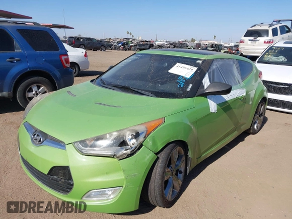 2012 Hyundai Veloster w/Gray Int z VIN KMHTC6AD5CU040673, wystawiony jako IAAI lot #41491429 z przebiegiem Nie podano mil oraz . Historia ofert i sprzedaży dostępna na DreamBid. Obrazek 17.