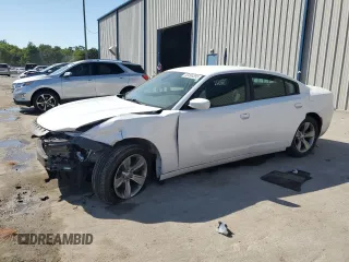 2018 Dodge Charger SXT Plus with VIN 2C3CDXHG7JH169445, listed as a Copart auction lot 53265555 with 107,024 mi miles and Salvage Title. Bid and sale history available at carsss.com. Image 1.