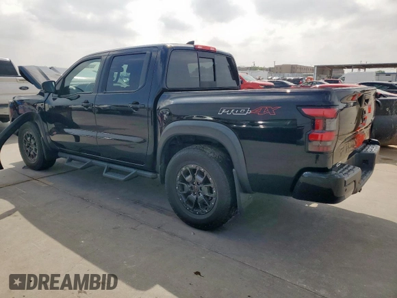 2022 Nissan Frontier SV with VIN 1N6ED1EK6NN622667, listed as a Copart auction lot 51599315 with 58,704 mi miles and Salvage title. Bid and sale history available at DreamBid. Image 2.