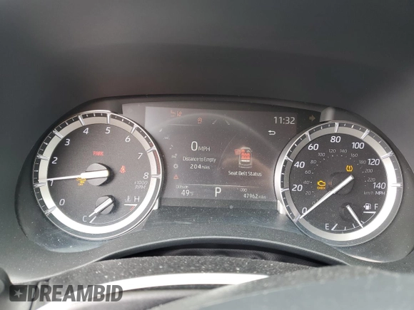 2022 Toyota Highlander XLE with VIN 5TDGZRBH6NS175420, listed as a Copart auction lot 57328585 with 47,962 mi miles and Salvage title. Bid and sale history available at DreamBid. Image 9.