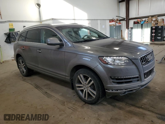 2012 Audi Q7 with VIN WA1VGCFE7CD004348, listed as a Copart auction lot 42711205 with 275,042 mi miles and Salvage title. Bid and sale history available at DreamBid. Image 4.