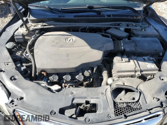 2016 Acura TLX V6 with VIN 19UUB2F37GA009180, listed as a Copart auction lot 46912385 with 113,777 mi miles and Salvage Title. Bid and sale history available at carsss.com. Image 12.