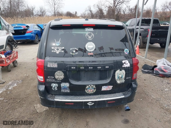 2016 Dodge Grand Caravan SXT with VIN 2C4RDGCG6GR204301, listed as a IAAI auction lot 41605016 with 93,400 mi miles. Bid and sale history available at carsss.com. Image 16.