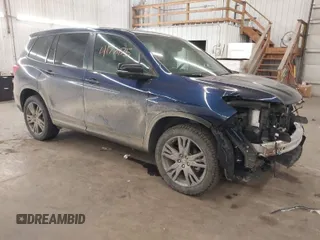 2021 Honda Passport EX-L with VIN 5FNYF8H50MB035693, listed as a IAAI auction lot 41771175 with 60,981 mi miles and . Bid and sale history available at DreamBid. Image 1.