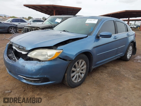 2011 Chrysler 200 Touring with VIN 1C3BC1FG7BN538909, listed as a IAAI auction lot 41807417 with 164,246 mi miles and . Bid and sale history available at DreamBid. Image 2.