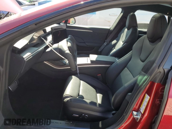 2024 Tesla Model S с VIN 5YJSA1E51RF537362, выставлен на аукционе Copart как лот 46931465 с пробегом 19 467 миль миль и Списание • Salvage title. История ставок и продаж доступна на DreamBid. Изображение 7.