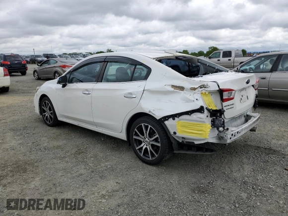 2017 Subaru Impreza Limited with VIN 4S3GKAT6XH3600498, listed as a Copart auction lot 51972775 with 91,552 mi miles and Salvage title. Bid and sale history available at DreamBid. Image 2.