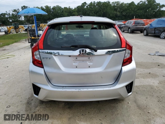 2016 Honda Fit EX with VIN JHMGK5H78GX013005, listed as a Copart auction lot 58396115 with 157,342 mi miles and Salvage title. Bid and sale history available at DreamBid. Image 6.