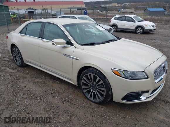 2018 Lincoln Continental Reserve with VIN 1LN6L9NP1J5609285, listed as a IAAI auction lot 42011710 with 57,158 mi miles and . Bid and sale history available at DreamBid. Image 1.