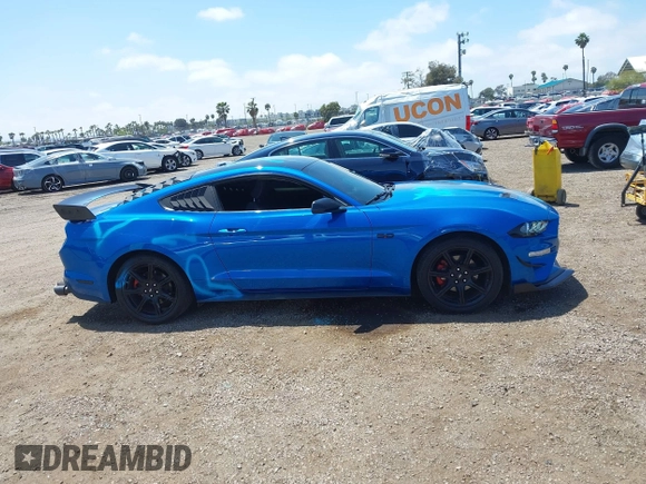 2020 Ford Mustang EcoBoost with VIN 1FA6P8TH3L5133922, listed as a IAAI auction lot 42152718 with 49,809 mi miles. Bid and sale history available at carsss.com. Image 14.