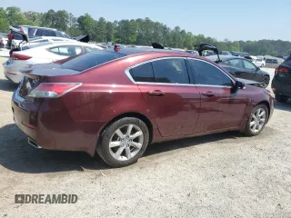 2012 Acura TL Tech Auto with VIN 19UUA8F52CA039611, listed as a Copart auction lot 51806835 with 114,897 mi miles and Clean Title. Bid and sale history available at carsss.com. Image 3.