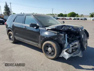 2017 Ford Police Interceptor Utility z VIN 1FM5K8ARXHGB93669, wystawiony jako Copart lot #54293295 z przebiegiem 93 591 mil mil oraz Szkody całkowita. Historia ofert i sprzedaży dostępna na DreamBid. Obrazek 4.