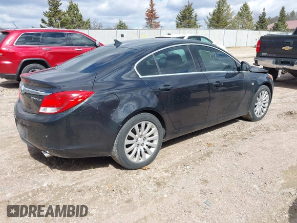 2011 Buick Regal CXL Turbo TO2 with VIN W04GW5EV6B1126739, listed as a IAAI auction lot 41877921 with Not Provided miles and . Bid and sale history available at DreamBid. Image 4.
