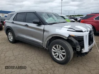2021 Ford Explorer with VIN 1FMSK7BHXMGA68541, listed as a Copart auction lot 58784475 with 106,063 mi miles and Clean title. Bid and sale history available at DreamBid. Image 4.