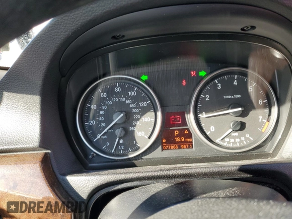 2011 BMW 3 Series 328i xDrive with VIN WBAPK7G55BNN77774, listed as a Copart auction lot 45650235 with 77,866 mi miles and Clean Title. Bid and sale history available at carsss.com. Image 9.