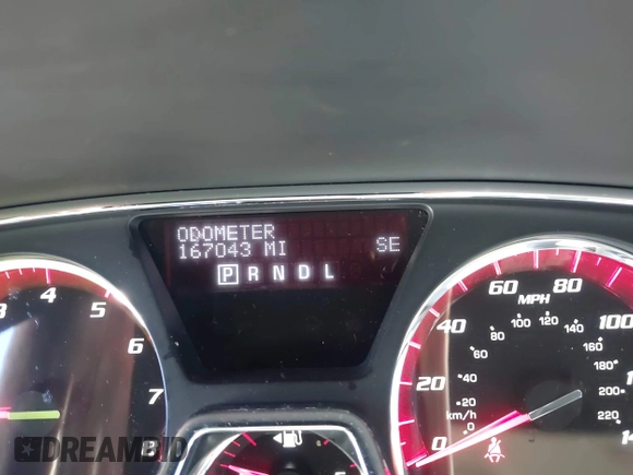 2014 GMC Acadia Denali with VIN 1GKKRTKD1EJ158482, listed as a IAAI auction lot 41826579 with 167,043 mi miles. Bid and sale history available at carsss.com. Image 15.