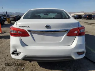 2017 Nissan Sentra S with VIN 3N1AB7AP2HY392616, listed as a Copart auction lot 52530035 with 53,089 mi miles and Salvage Title. Bid and sale history available at carsss.com. Image 6.