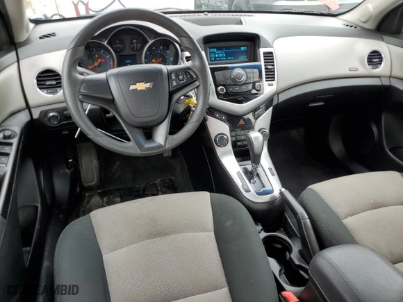 2012 Chevrolet Cruze LS with VIN 1G1PC5SH9C7228136, listed as a Copart auction lot 50097915 with 105,043 mi miles and Salvage Title. Bid and sale history available at carsss.com. Image 8.