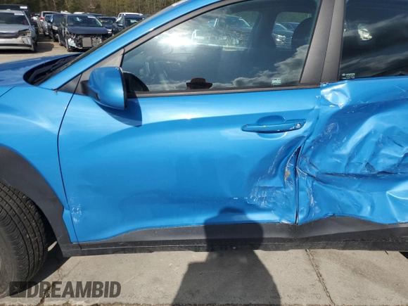 2021 Hyundai Kona SE with VIN KM8K1CAA1MU638153, listed as a Copart auction lot 51253075 with 79,346 mi miles and Salvage Title. Bid and sale history available at carsss.com. Image 7.