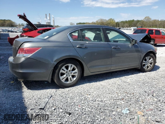 2009 Honda Accord LX-P with VIN 1HGCP26489A068313, listed as a Copart auction lot 50788235 with 120,289 mi miles and Salvage Title. Bid and sale history available at DreamBid. Image 3.