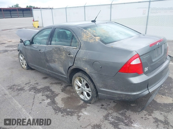 2012 Ford Fusion SE with VIN 3FAHP0HA8CR392716, listed as a IAAI auction lot 42371371 with 160,513 mi miles and . Bid and sale history available at DreamBid. Image 3.
