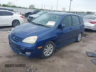 2005 Suzuki Aerio SX with VIN JS2RC61H555303720, listed as a IAAI auction lot 41911707 with 138,286 mi miles and . Bid and sale history available at DreamBid. Image 17.