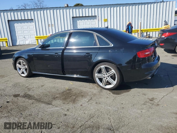 2015 Audi S4 Premium Plus with VIN WAUBGAFL8FA004955, listed as a Copart auction lot 42981035 with 101,035 mi miles and Salvage Title. Bid and sale history available at carsss.com. Image 2.