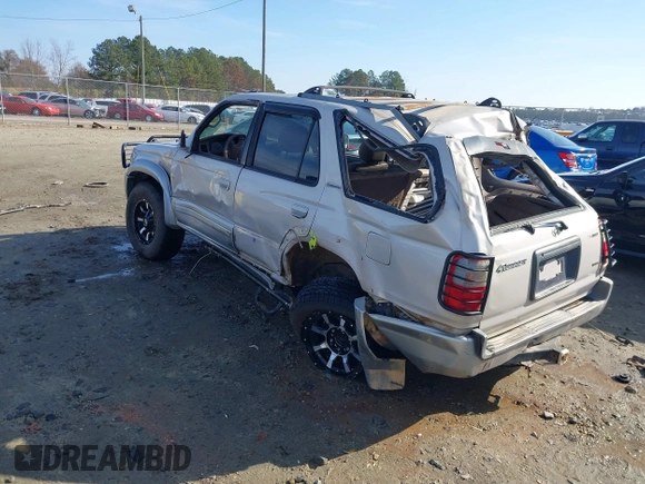 2000 Toyota 4Runner Limited with VIN JT3GN87R4Y0158912, listed as a IAAI auction lot 41130940 with 267,713 mi miles and . Bid and sale history available at DreamBid. Image 3.