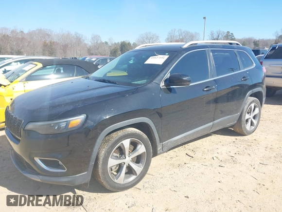 2020 Jeep Cherokee Limited with VIN 1C4PJLDB4LD568404, listed as a IAAI auction lot 41627191 with 91,799 mi miles. Bid and sale history available at carsss.com. Image 21.