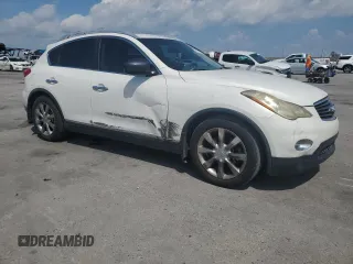 2010 Infiniti EX Journey with VIN JN1AJ0HP1AM700433, listed as a Copart auction lot 61543234 with 189,635 mi miles and Salvage Title. Bid and sale history available at carsss.com. Image 4.